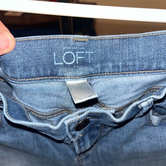 Ann Taylor LOFT Modern Skinny Ankle Jeans - 8 - Picture 7 of 8